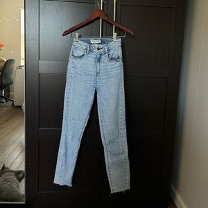 High rise curve love skinny jeans- Abercrombie & Fitch.